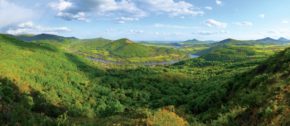 Výhled z moravanských skalek