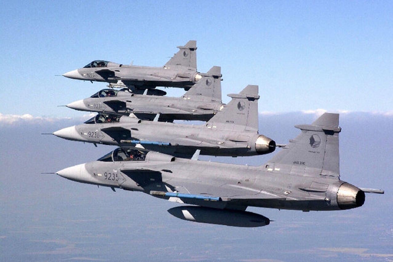 Staré cvičné letouny Lockheed T-38