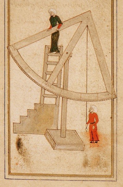 Kvadrant na turecké ilustraci